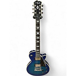 Used Agile AL 3200MCC Blue Burst Solid Body Electric Guitar