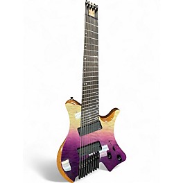 Used Agile PERIHELION 9 STRING PINK LEMONADE Solid Body Electric Guitar