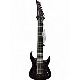 Used Agile Septor Elite 828 Trans Purple Solid Body Electric Guitar