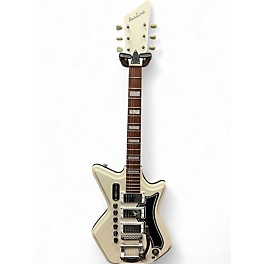 Used Airline 3P  Cream Solid Body Electric Guitar
