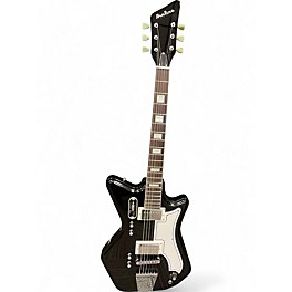 Used Airline 59 2p Black Solid Body Electric Guitar