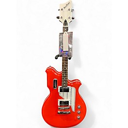 Used Airline MAP Tenor Orange Solid Body Electric Guitar