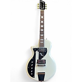 Used Airline twin tone White Electric Guitar
