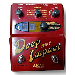 Used Akai Professional DEEP IMPACT Effect Pedal