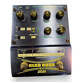 Used Akai Professional E2 Headrush Delay/Looper Effect Pedal