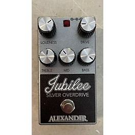 Used Used Alexander Jubilee Silver Overdrive Effect Pedal