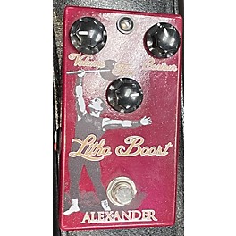 Used Used Alexander Litho Boost Effect Pedal