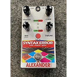 Used Used Alexander SYNTAX ERROR Effect Pedal