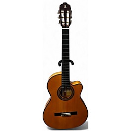 Used Alhambra 7FCCTE1 Natural Classical Acoustic Electric Guitar