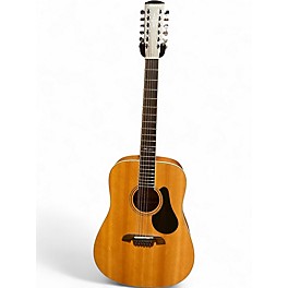 Used Alvarez AD6012CD Artist Series Natural 12 String Acoustic Guitar