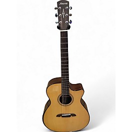 Used Alvarez AG710CE Grand Auditorium Natural Acoustic Electric Guitar