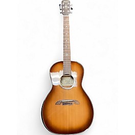 Used Alvarez AMPE915EAR Artist Elite Parlor Natural Shadow Burst Acoustic Electric Guitar