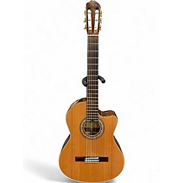 Used Alvarez CY75CE Antique Natural Classical Acoustic Guitar