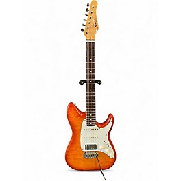 Used Alvarez Classic Custom Trans Amber Solid Body Electric Guitar