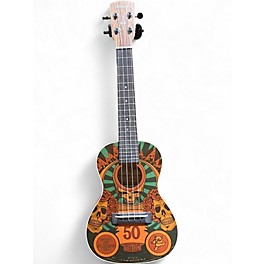 Used Alvarez GDU26C Roses GREATFUL DEAD Ukulele