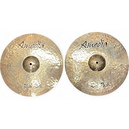 Used Amedia 14in Raw Rock Hi Hat Cymbal