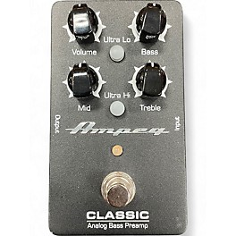 Used Ampeg CLASSIC ANALOG BASS PREAMP Bass Effect Pedal