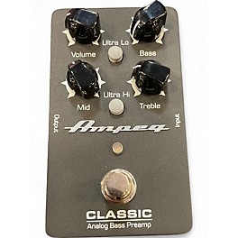 Used Ampeg CLASSIC ANALOG BASS PREAMP Effect Pedal