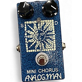 Used Analogman mini chorus Effect Pedal