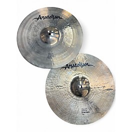 Used Anatolian 14in ULTIMATE REGULAR HI HAT PAIR Cymbal