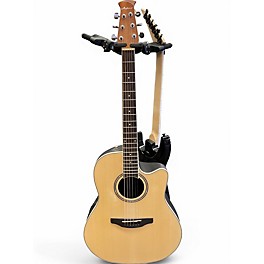 Used Applause AB24 Natural Acoustic Electric Guitar