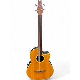 Used Applause AE40 Vintage Natural Acoustic Bass Guitar