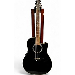 Used Applause aE227 Black Acoustic Electric Guitar