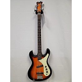 Used Aria DMb-206 2 Color Sunburst Electric Bass Guitar
