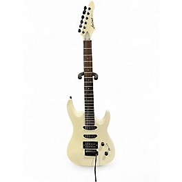 Used Aria PRO II White Solid Body Electric Guitar