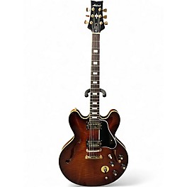 Used Aria Pro Ii ES500VS Sunburst Hollow Body Electric Guitar