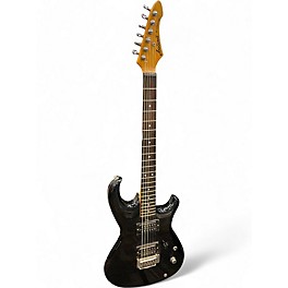 Used Aria Pro Ii RS STRAYCAT Black Solid Body Electric Guitar