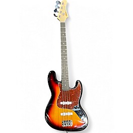 Used Atkins Jazz bass 2 Tone Sunburst Electric Bass Guitar