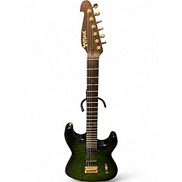 Used Atomic ATOMIC Green Solid Body Electric Guitar