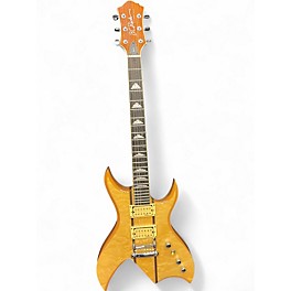 Used B.C. Rich Bich Quilt Maple Natural Solid Body Electric Guitar