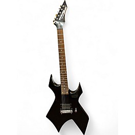 Used B.C. Rich Bronze Series Warlock Black Solid Body Electric Guitar