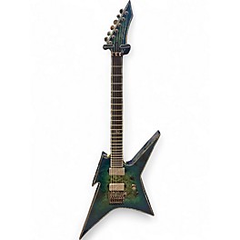 Used B.C. Rich IRONBIRD EXTREME EXOTIC CYAN Solid Body Electric Guitar