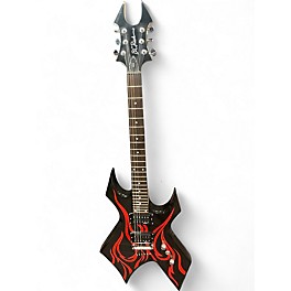 Used B.C. Rich KKW Keri King Warlock Shadow Black Solid Body Electric Guitar