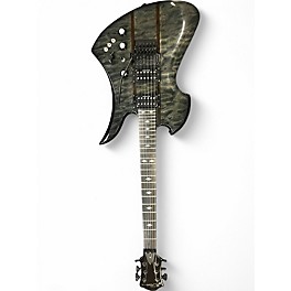 Used B.C. Rich Legacy Mockingbird ST trans black Solid Body Electric Guitar
