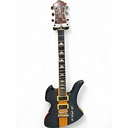 Used B.C. Rich Mockingbird Exotic Classic Neck Thru quilt top Solid Body Electric Guitar