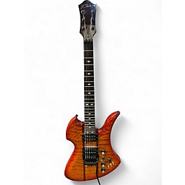 Used B.C. Rich Mockingbird ST 2 Color AMBER burst Solid Body Electric Guitar