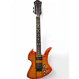 Used B.C. Rich Mockingbird ST Amber Solid Body Electric Guitar