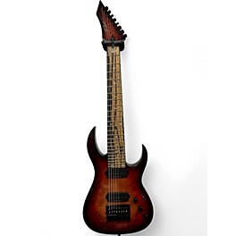Used B.C. Rich Shredzilla Prophecy Archtop 8 with Evertune Lava Burst Solid Body Electric Guitar
