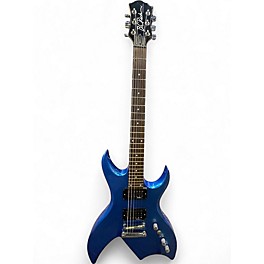 Used B.C. Rich platinum series Midnight Blue Solid Body Electric Guitar