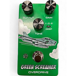 Used BBE Green Screamer Overdrive Effect Pedal