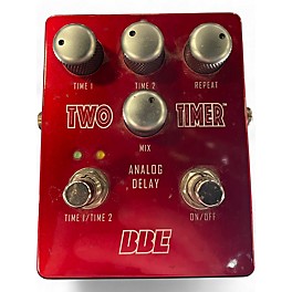 Used BBE Two Timer Dual Analog Delay Effect Pedal