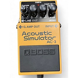 Used BOSS AC3 Acoustic Simulator Effect Pedal