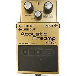Used BOSS AD2 Acoustic Preamp Guitar Preamp