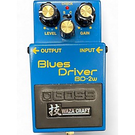 Used BOSS BD2W Blues Driver Waza Craft Effect Pedal