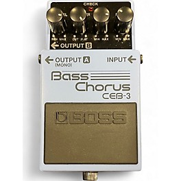 Used BOSS CEB3 Bass Chorus Bass Effect Pedal