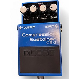 Used BOSS CS3 Compressor Sustainer Effect Pedal